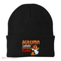Autumn Leaves And Pumpkins Please Beanie thumb 0
