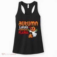 Autumn Leaves And Pumpkins Please Women's Tank Top thumb 0