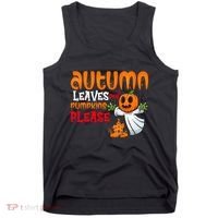 Autumn Leaves And Pumpkins Please Tank Top thumb 0