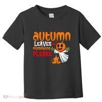 Autumn Leaves And Pumpkins Please Toddler T-Shirt thumb 0