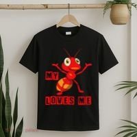 Ant Lovers_my Aunt Loves Me Family Gifts For Nephew & Niece T-Shirt thumb 2