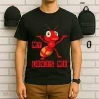 Ant Lovers_my Aunt Loves Me Family Gifts For Nephew & Niece T-Shirt thumb 6