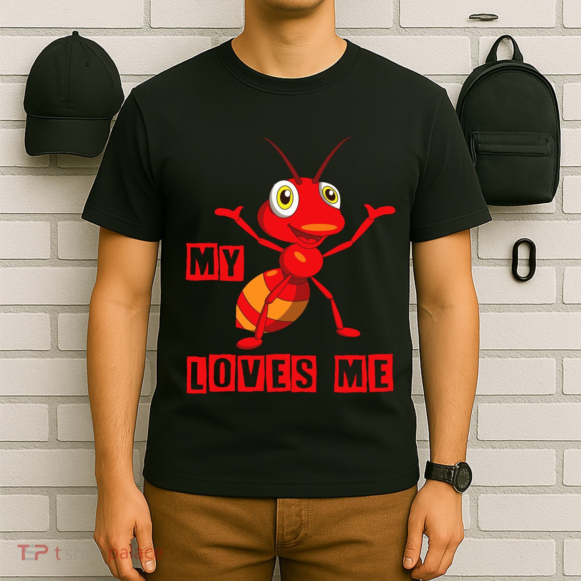 Ant Lovers_my Aunt Loves Me Family Gifts For Nephew & Niece T-Shirt