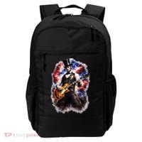 Abraham Lincoln Abe Lincoln Playing Guitar Backpack thumb 0