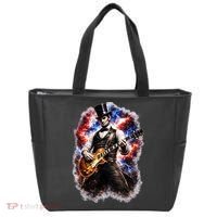 Abraham Lincoln Abe Lincoln Playing Guitar Tote Bag thumb 0