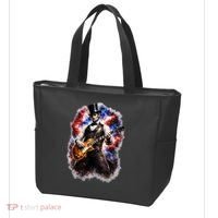 Abraham Lincoln Abe Lincoln Playing Guitar Tote Bag thumb 3