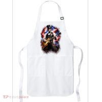 Abraham Lincoln Abe Lincoln Playing Guitar Apron thumb 0