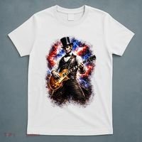 Abraham Lincoln Abe Lincoln Playing Guitar T-Shirt thumb 5