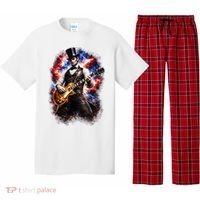 Abraham Lincoln Abe Lincoln Playing Guitar Pajama Set thumb 0