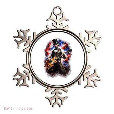 Abraham Lincoln Abe Lincoln Playing Guitar Ornament