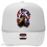 Abraham Lincoln Abe Lincoln Playing Guitar Hat thumb 0
