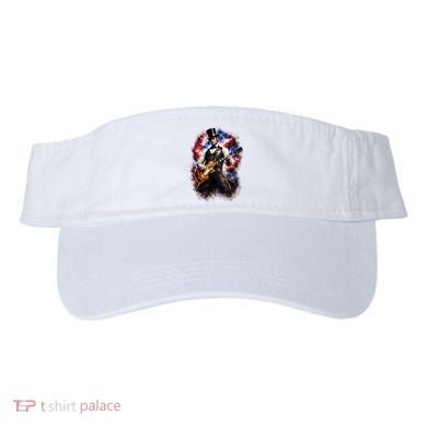 Abraham Lincoln Abe Lincoln Playing Guitar Visor