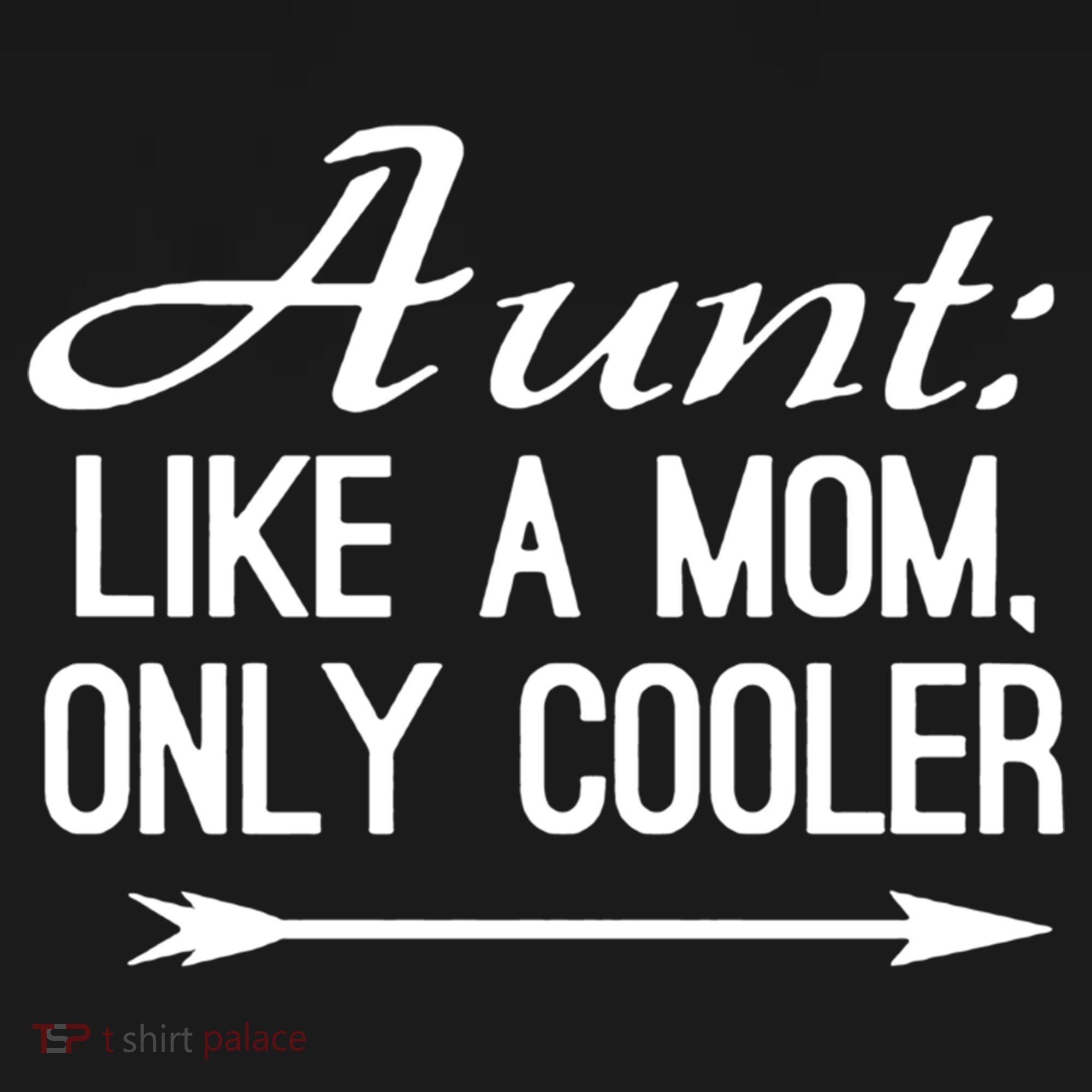 Aunt Like A Mom Only Cooler Cool Cute Funny Auntie Gift Women's Hoodie