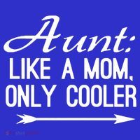 Aunt Like A Mom Only Cooler Cool Cute Funny Auntie Gift Tank Top thumb 6