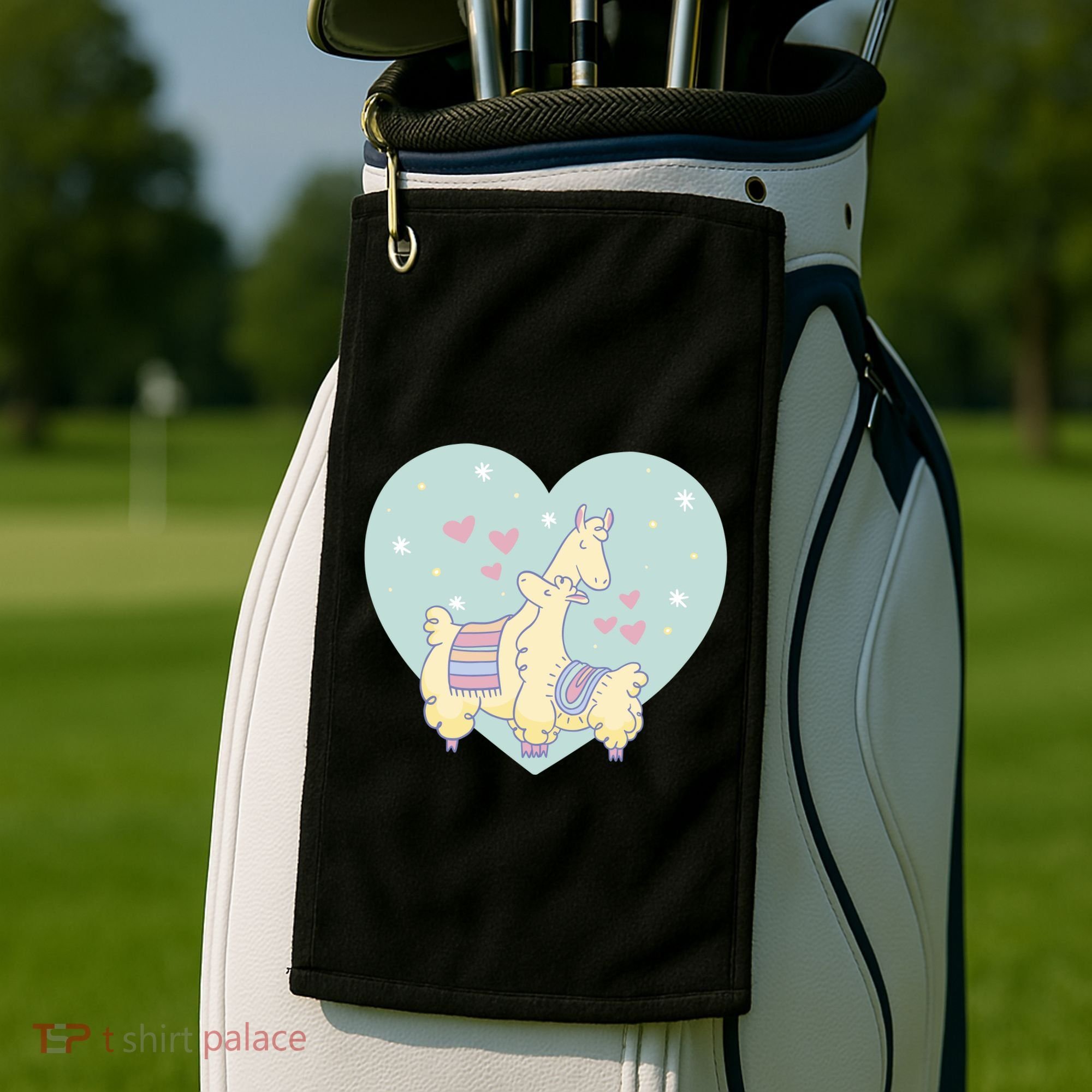 Alpaca Love Golf Towel