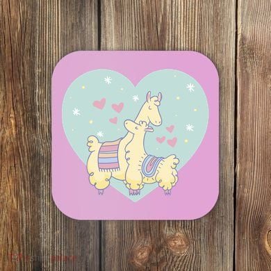 Alpaca Love Coaster
