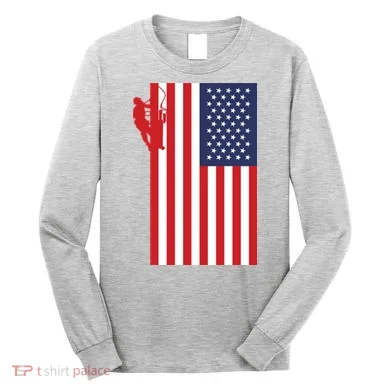 American Lineman Long Sleeve Shirt