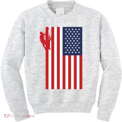 American Lineman Kids Sweatshirt