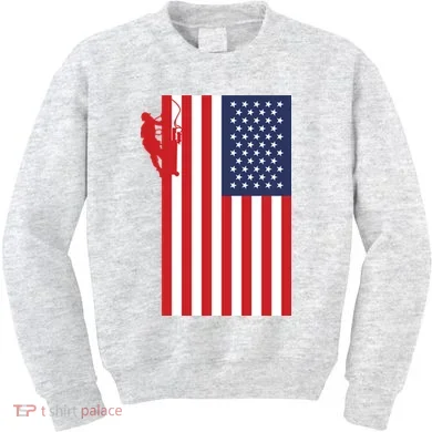 American Lineman Kids Sweatshirt