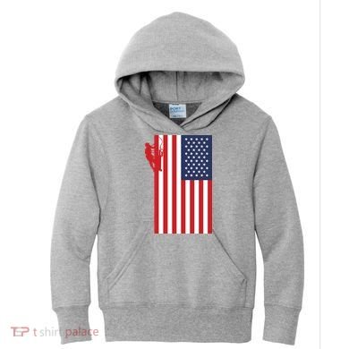American Lineman Kids Hoodie