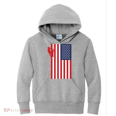 American Lineman Kids Hoodie