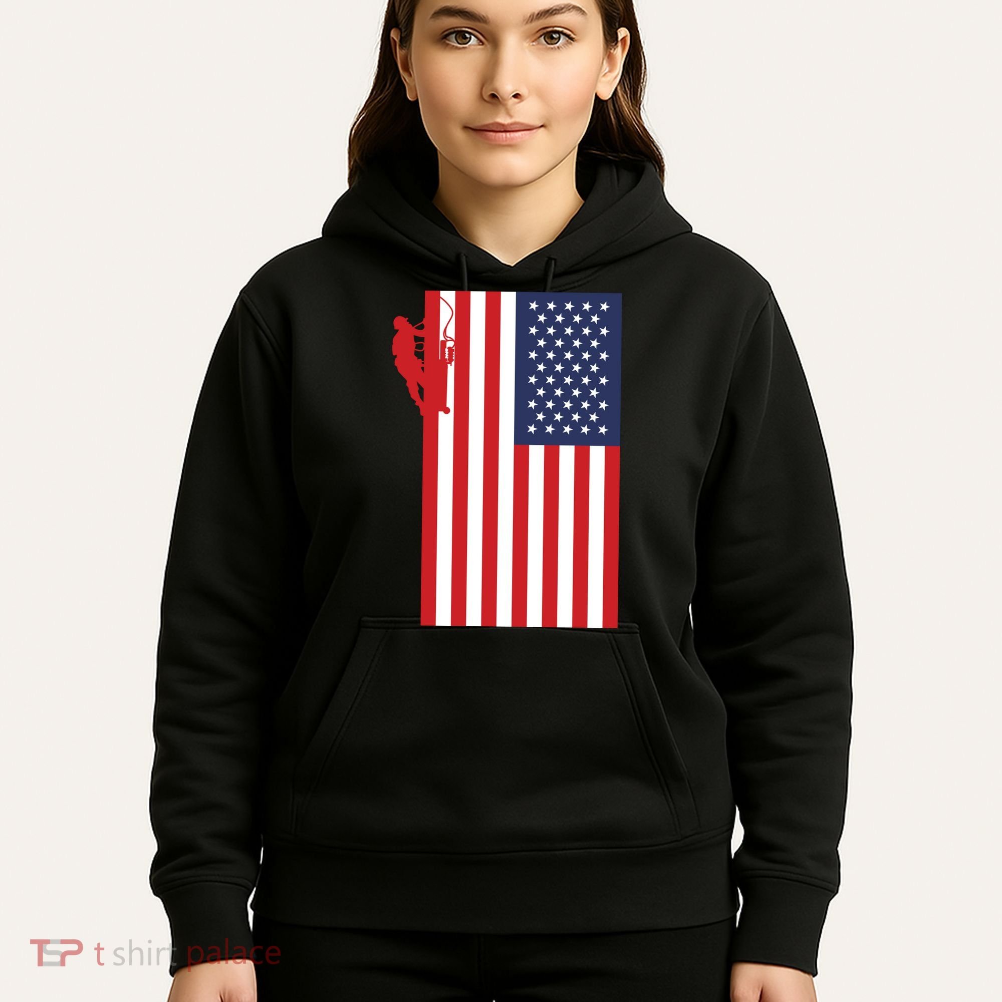 American Lineman Hoodie