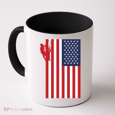 American Lineman Coffee Mug
