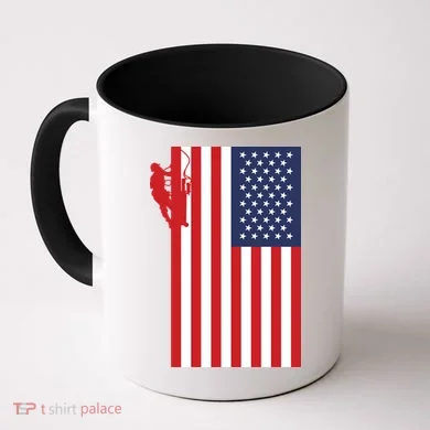American Lineman Coffee Mug