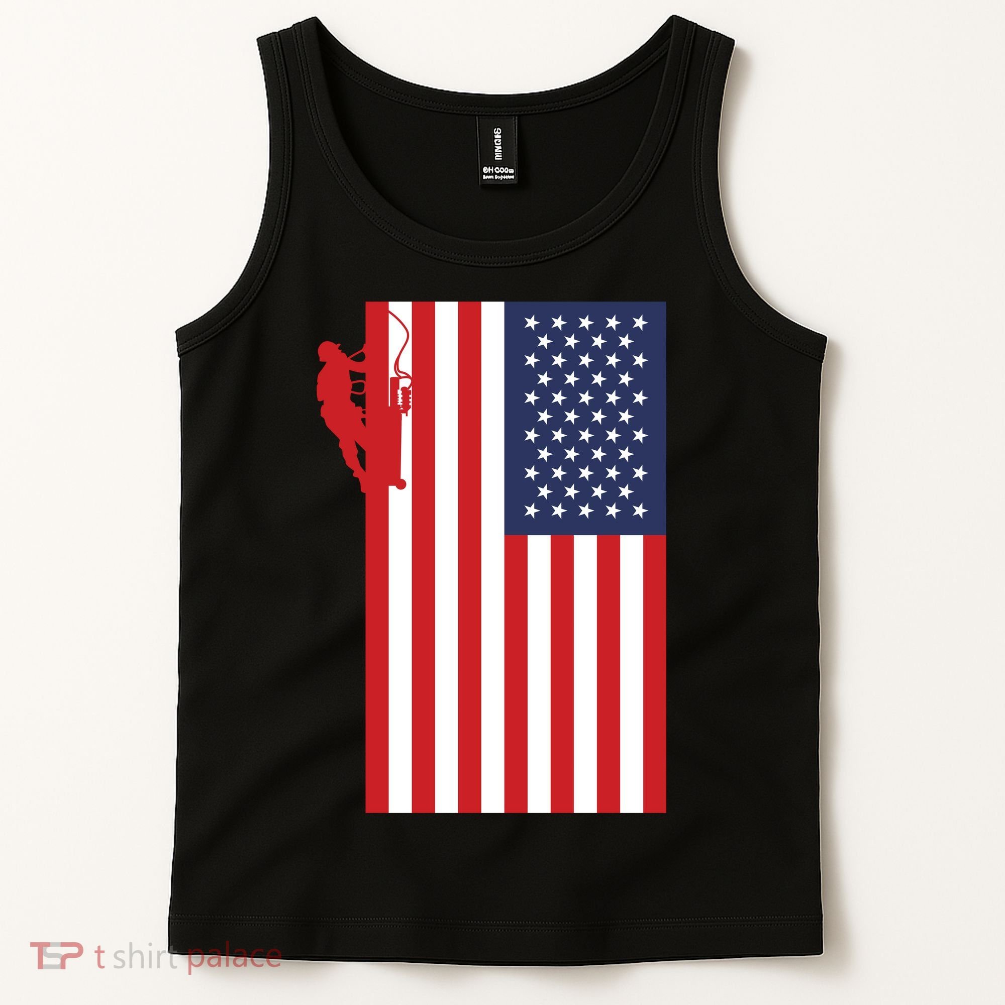 American Lineman Tank Top