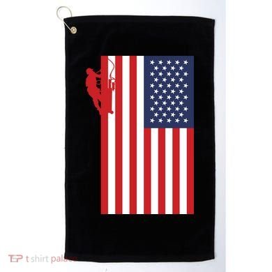 American Lineman Golf Towel