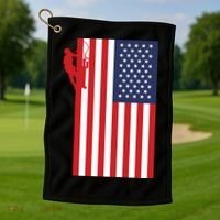 American Lineman Golf Towel thumb 1