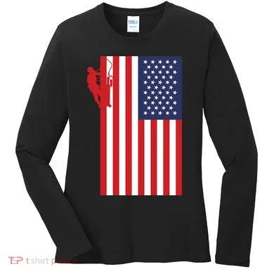 American Lineman Women's Long Sleeve Shirt