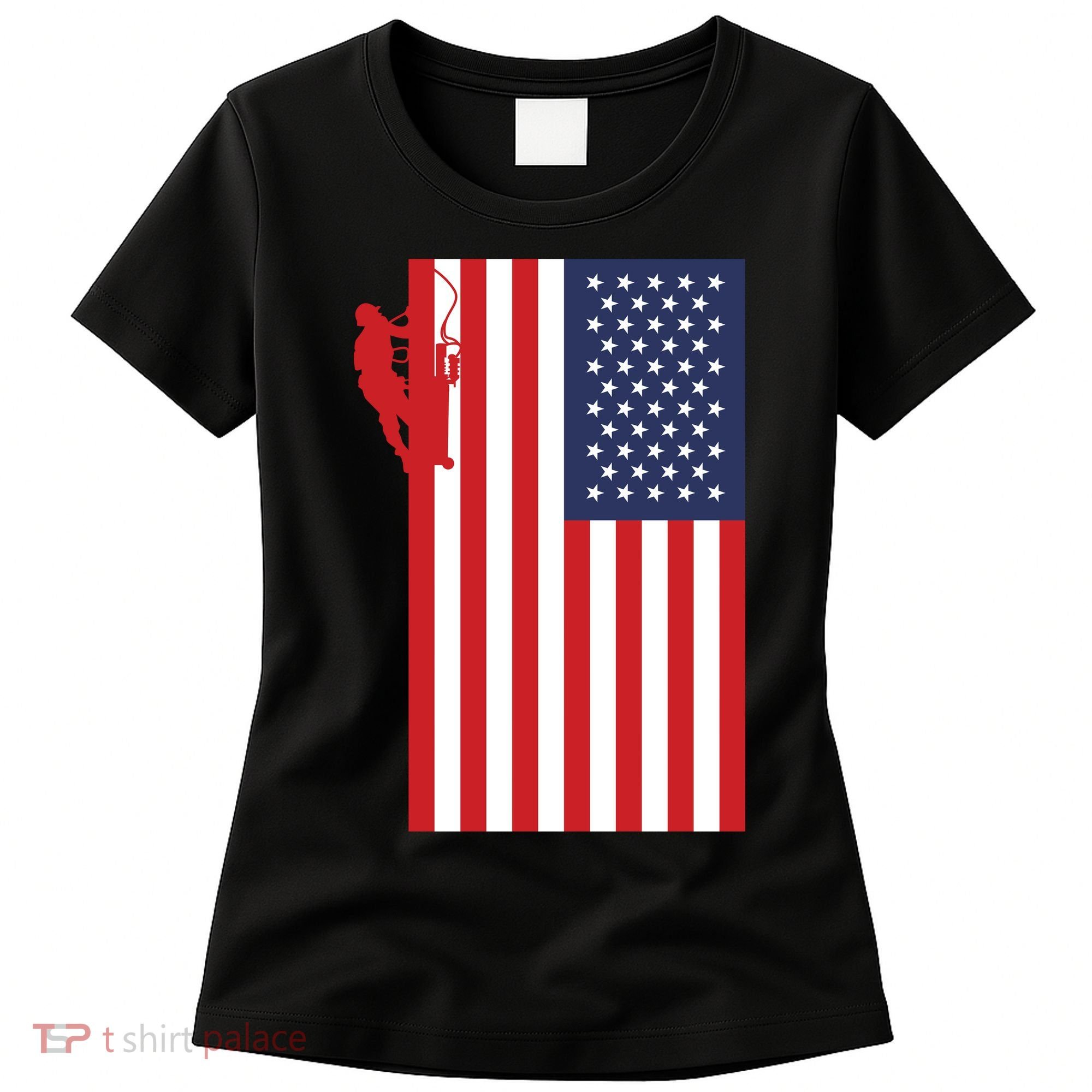American Lineman Women's T-Shirt