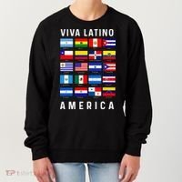 All Latin American Flags Countries Viva Latino America Women's Sweatshirt thumb 0