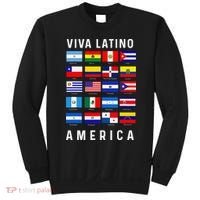 All Latin American Flags Countries Viva Latino America Sweatshirt thumb 0