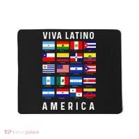 All Latin American Flags Countries Viva Latino America Mousepad thumb 0