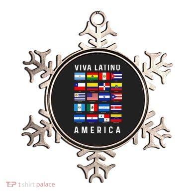 All Latin American Flags Countries Viva Latino America Ornament