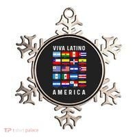 All Latin American Flags Countries Viva Latino America Ornament thumb 0