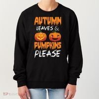 Autumn Leaves And Pumpkins Please Women's Sweatshirt thumb 0