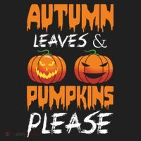 Autumn Leaves And Pumpkins Please Women's Sweatshirt thumb 2