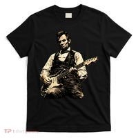Abraham Lincoln Abe Playing Guitar Vintage T-Shirt thumb 0