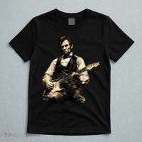 Abraham Lincoln Abe Playing Guitar Vintage T-Shirt thumb 5