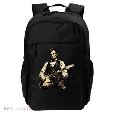 Abraham Lincoln Abe Playing Guitar Vintage Backpack