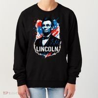 Abraham Lincoln American USA Portrait  Women's Sweatshirt thumb 0
