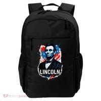 Abraham Lincoln American USA Portrait  Backpack thumb 0