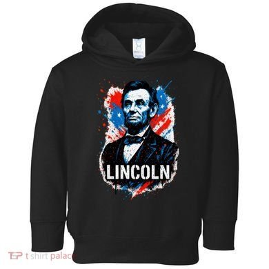 Abraham Lincoln American USA Portrait  Toddler Hoodie