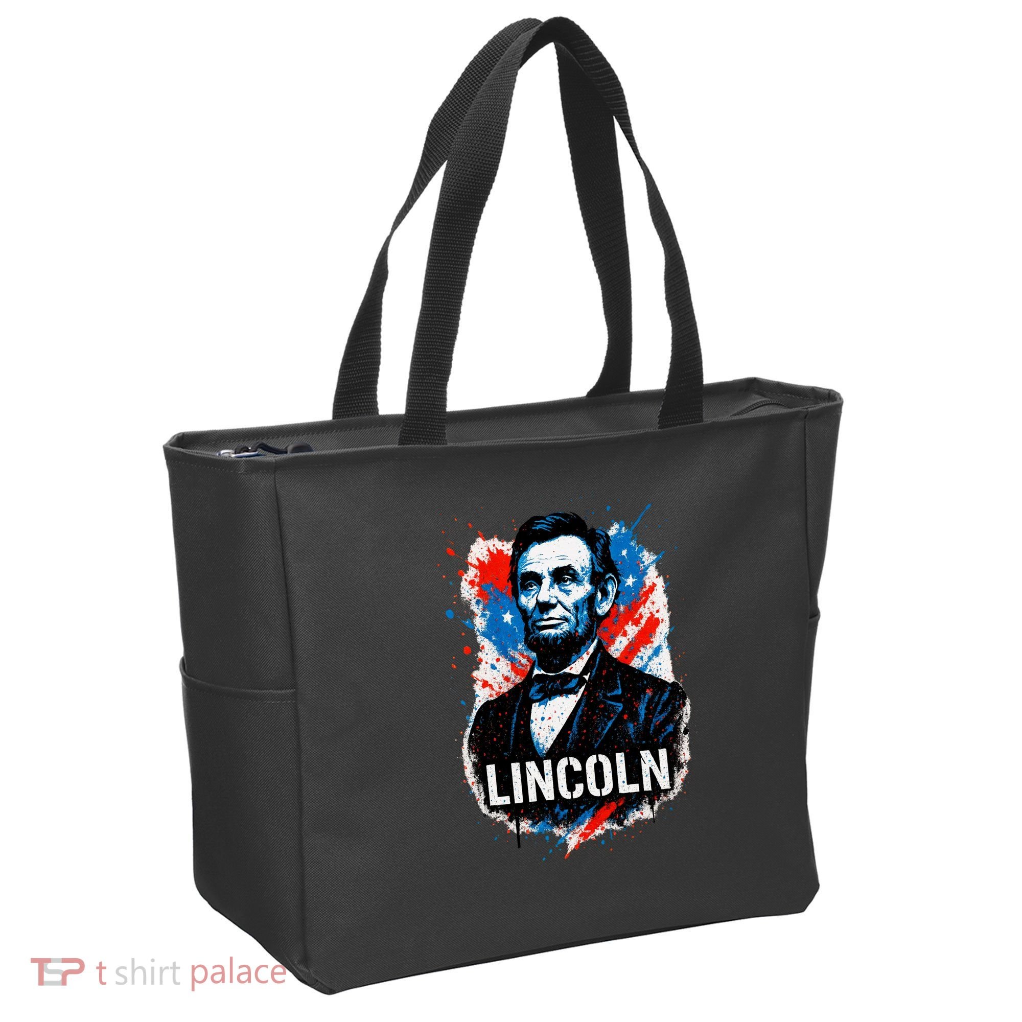 Abraham Lincoln American USA Portrait  Tote Bag