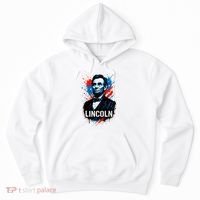 Abraham Lincoln American USA Portrait  Hoodie thumb 0