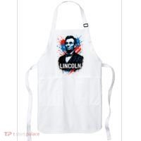 Abraham Lincoln American USA Portrait  Apron thumb 0