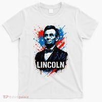 Abraham Lincoln American USA Portrait  T-Shirt thumb 0